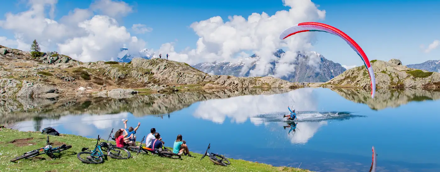 Paragliding at Alpe d’Huez