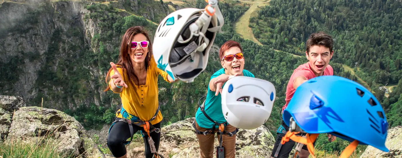 Via ferrata at Alpe d'Huez